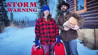 30 INCHES OF SNOW Coming - Family of 9 Prepares for MASSIVE Alaska Blizzard