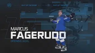 NHL 22 HUT Play of the Game - Marcus Fagerudd (PS5) Opening Goal