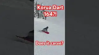 Does Korua make good carving boards? #snowboarding #snowboardcarving #korua