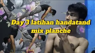 Day 3 program planche dan handstand