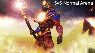Smite Gameplay (Nintendo Switch) - Arena Normal - 5V5 (Victory)