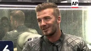 David Beckham on designing a collection for Belstaff, his kids and the royal baby