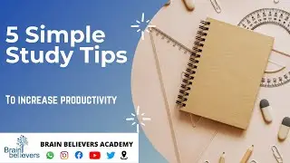 5 Simple Study Tips