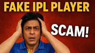 The Fake IPL Player: IPL का सबसे बड़ा Blogging Scam | Shah Rukh Khan | Aakash Chopra | 38 Criiicket