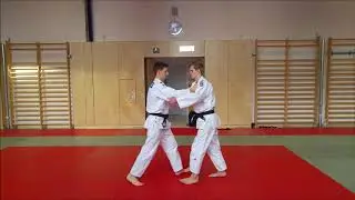 Sasae tsuri komi ashi und Hiza guruma