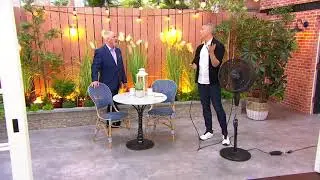 Frigidaire 2-in-1 Outdoor Misting/Cooling Fan w/ 3 Speeds & Oscillation on QVC