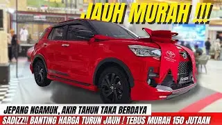 Tebus murah toyota raize terbaru 2025 150 jutaan !!