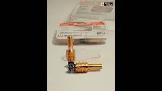 Hypertherm plasma cutting machine consumable part ELECTRODE 220777 #cncplasma #plasmamachineparts
