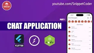 Chat App with Flutter, NodeJs, Socket.io - Clean Architecture 2025 - EP 01