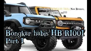 Bongkar habis RC fenomenal HuangBo HB R1001, part I