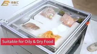 Bean Rice Nuts Brick Vacuum Plastic Bag Packer Sealing Machine