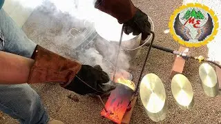 COMO FUNDIR CHATARRA DE BRONCE CON HORNO CASERO DE GAS