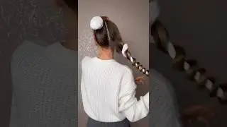 Как сделать кудри без плойки😳 #hair #hairstyle #shorts#funny#viral