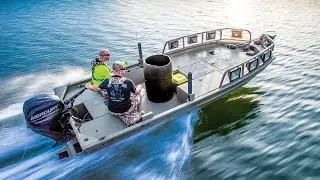 TRACKER Boats: 2016 GRIZZLY 1760 MVX Sportsman Bowfishing Boat