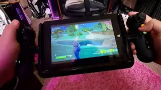Fortnite on a Linx Vision 8