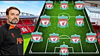 LIVERPOOL POTENTIAL STARTING LINEUP WITH MAC ALLISTER