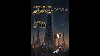Star Wars Episode I: Jedi Power Battles 🌌 (Full Obi-Wan Playthrough) | Levels 6-10 (Part 2)