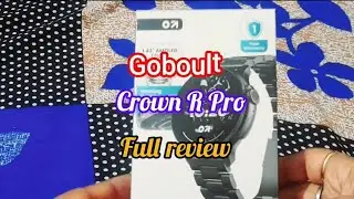 Gobolt crown Rpro super Amoled smartwatch full review 
