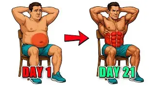 10 Minutes Chair Exercises For Belly Fat