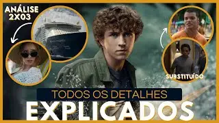 EXPLICADO! DETALHES E CURIOSIDADES EM PERCY JACKSON 2ª TEMPORADA - EP. 3