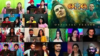 OMG 2 Official Teaser Reaction Mashup l Akshay Kumar, Pankaj Tripathi, Yami Gautam l Reaction Mashup