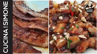 🇮🇹 vs 🇯🇵  2 Modi di Cucinare la Pancetta di Maiale.