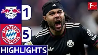 RB Leipzig vs Bayern Munich (1-5) &ndash; All Goals & Highlights &ndash;BUNDESLIGA 2025/26 &ndash; TITLE RACE HEATS UP