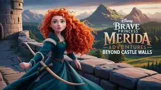 Brave Merida Adventures Beyond DunBrochs Walls | Disney Princess Merida Cartoon @TheStoryTale_tst