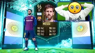 ПОЙМАЛ МЕССИ 96 ИНФОРМ В ПАКЕ l FIFA 19
