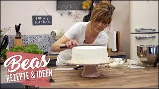 Sahnetorte - Rezept ohne Gelatine | Lemon Curd und Himbeere