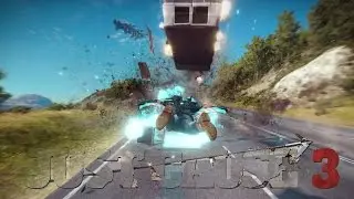 Just Cause 3 epic wingsuit stunts montage
