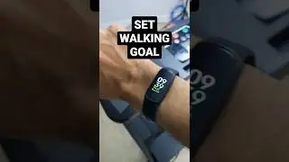 Fitbit Inspire 3 - Set a Walking Goal (Treadmill)