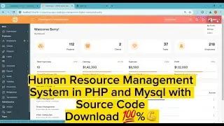Система управления персоналом на PHP и Mysql с исходным кодом (демо)