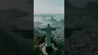 The Christ the Redeemer statue Brazil #shorts