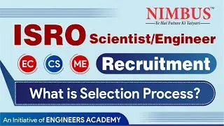 ISRO Scientist/Engineer Recruitment 2022 | ISRO 2022 Selection Process | ISRO Vacancy 2022| EC/CS/ME
