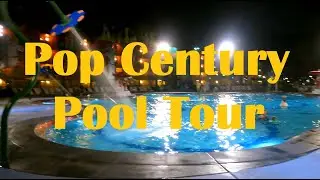 Disney World Pop Century Resort Pool Tour | November 2022