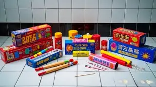Nyumet Mercon ROMAN CANDLE Gede-Gedean! Seru Banget! Dan Review Berbagai Mercon Lainnya