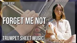 Trumpet Sheet Music: How to play Forget Me Not by Laufey