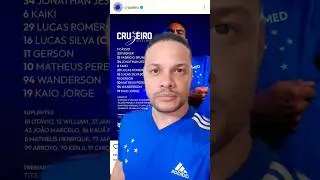COM GERSON E FAGNER CRUZEIRO EST&Aacute; ESCALADO PARA A ESTR&Eacute;IA DO BRASILEIR&Atilde;O. #cruzeiro #futebol #seriea