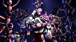 FNaF SL Custom Night Generations | Speed Art (sfm)