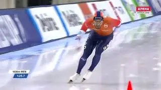 Speed Skating World Record 1500m Kjeld Nuis - 1:40.176 Salt Lake City (10 March 2019)
