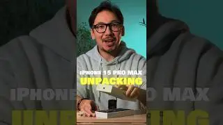 Распаковка iPhone 15 pro max Unpacking #мобилография #lumafusion #filmicpro #mobilefilmmaker
