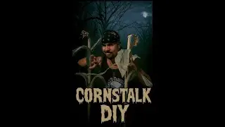 DIY Cornstalks for Halloween & Fall / 2 EASY Spooky Styles