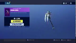 New Demon Skull pickaxe In fortnite