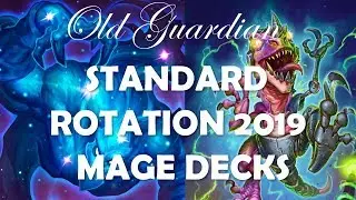 Hearthstone Standard rotation 2019 - Mage decks, cards, and archetypes