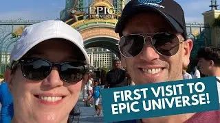 Our First Time at Epic Universe! Halloween Merch at Polynesian and Magic Kingdom - Starlight Fail