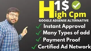 High CPM Google Adsense Alternative | Best high CPM Google adsense alternative