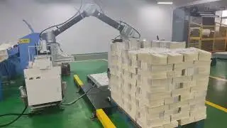 Pallet winding packaging machine, horizontal winding packaging machine, desktop automatic winding