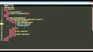 Como hacer una lista desplegable en javascript