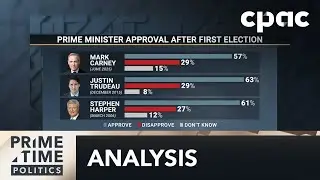Approval ratings for Mark Carney after 100 days as PM: polls analysts panel